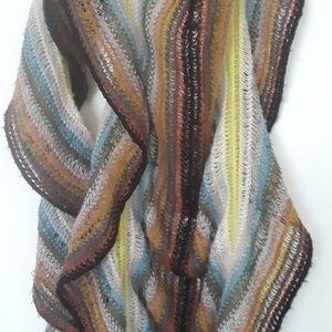 Multicolored Knit Scarf